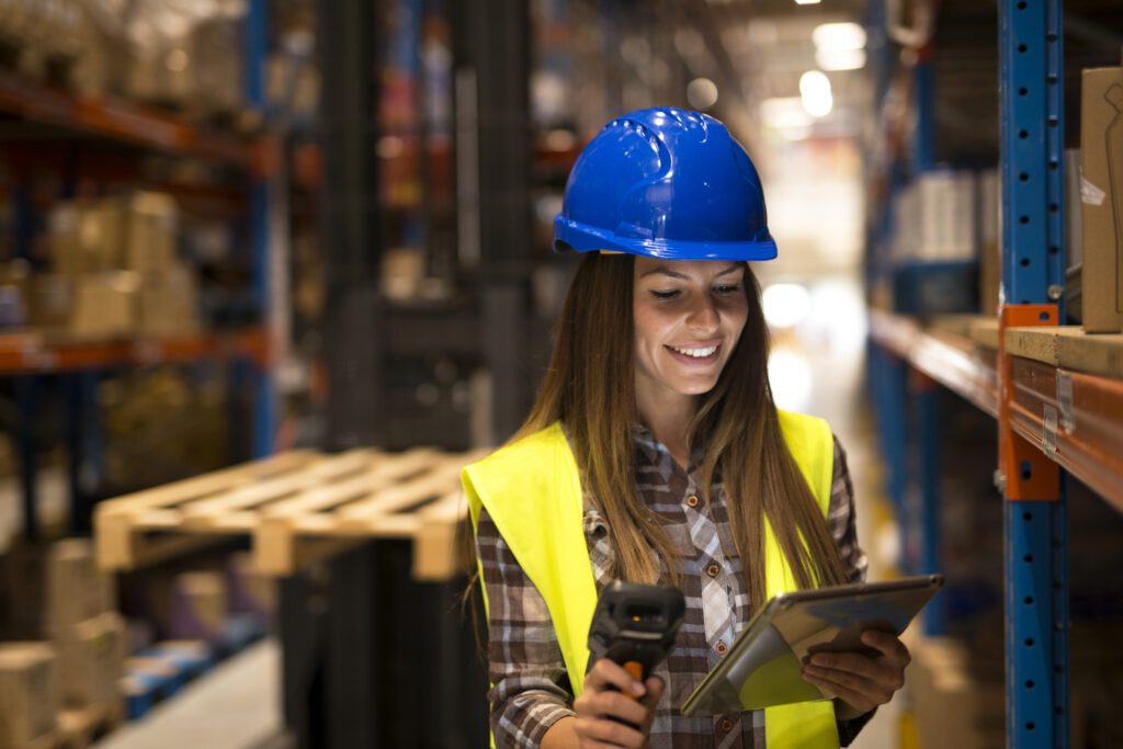 Advanced warehouse emphasizing innovative safety techniques